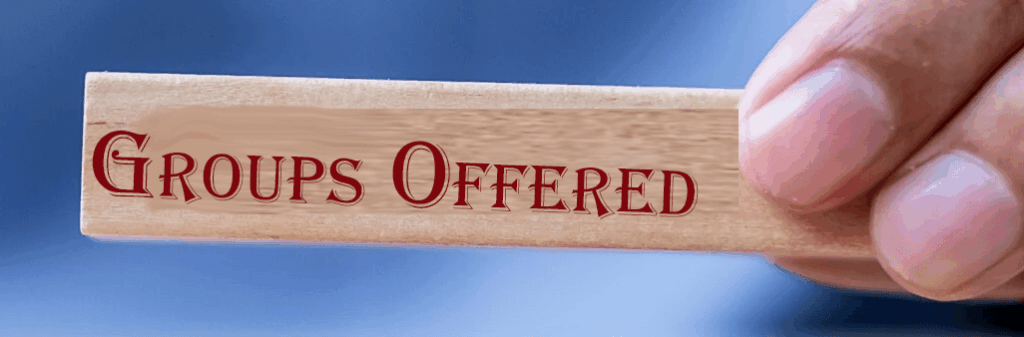 Groups Offered